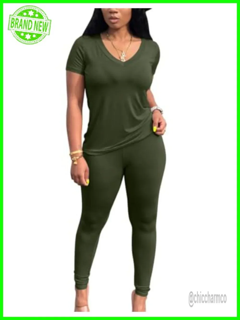 Women's 2 Piece Lounge Set Shorts & Top Summer Casual Workout Tracksuit